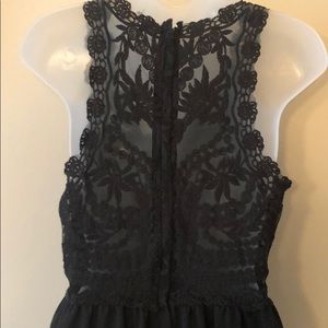 H & M | Lace Black Sundress